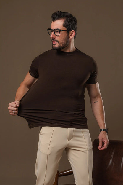 Camisa Básica algodão Pima Andrad