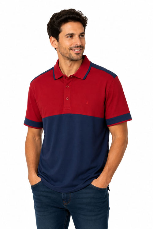 Gola polo Blinclass com recorte
