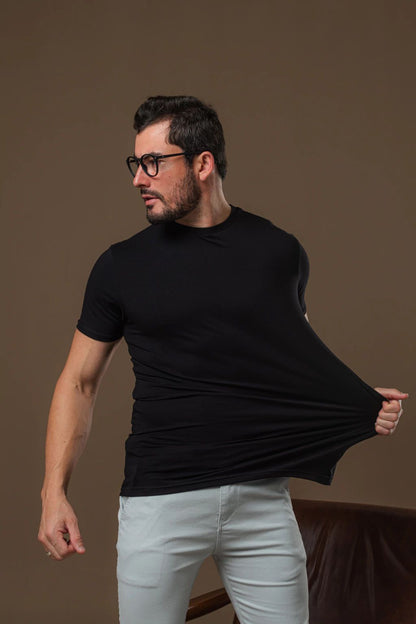 Camisa Básica algodão Pima Andrad