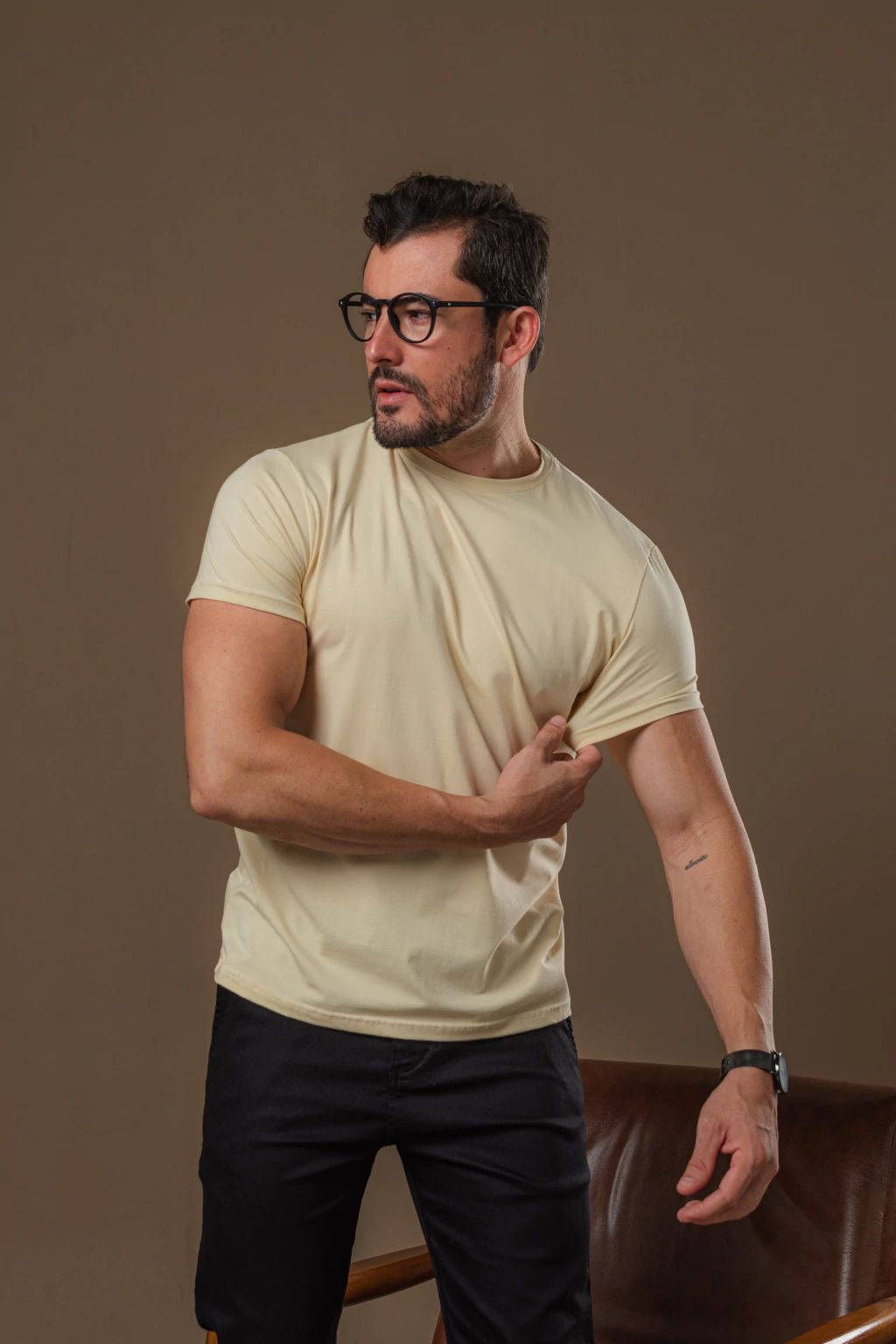 Camisa Básica algodão Pima Andrad