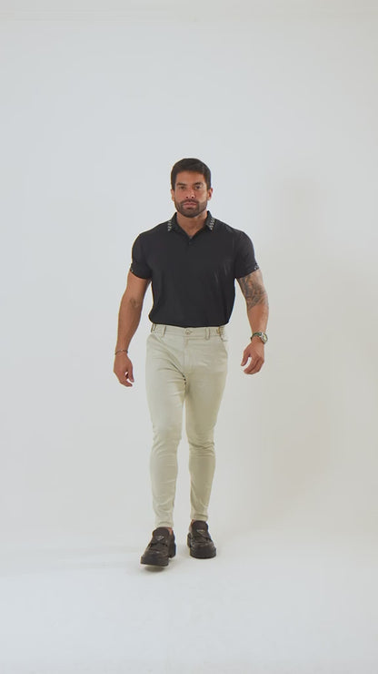 Calça com ajuste na Lateral